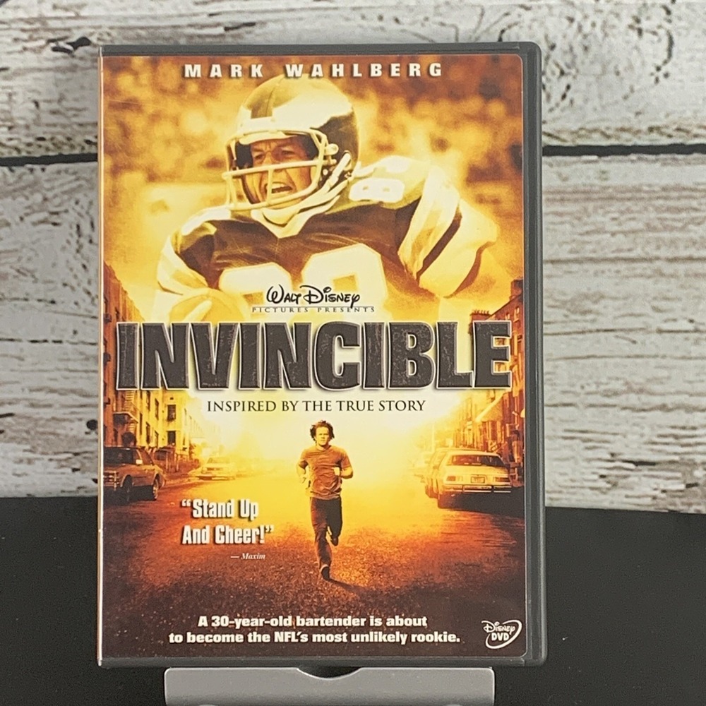 Invincible (DVD, 2006) Mark Wahlberg, Greg Kinnear, Elizabeth Banks